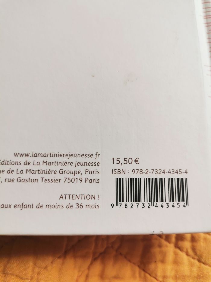 Lot de 2 beaux livres enfant cadeau naissance - photo numéro 8