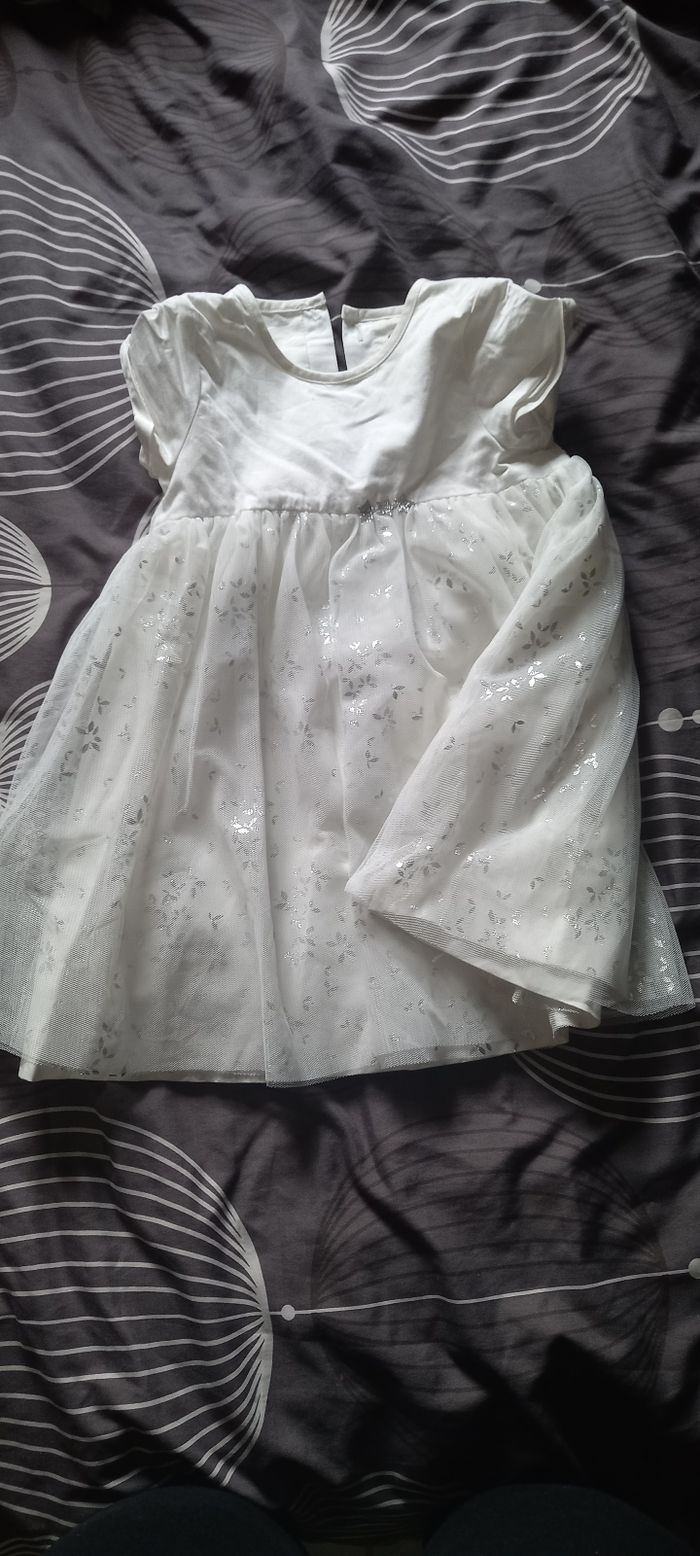 Robe de soirée verbaudet neuve 24 mois
