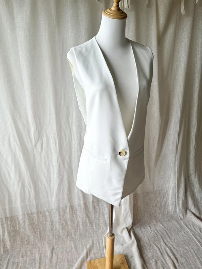 Blazer sans manches stradivarius - photo numéro 4