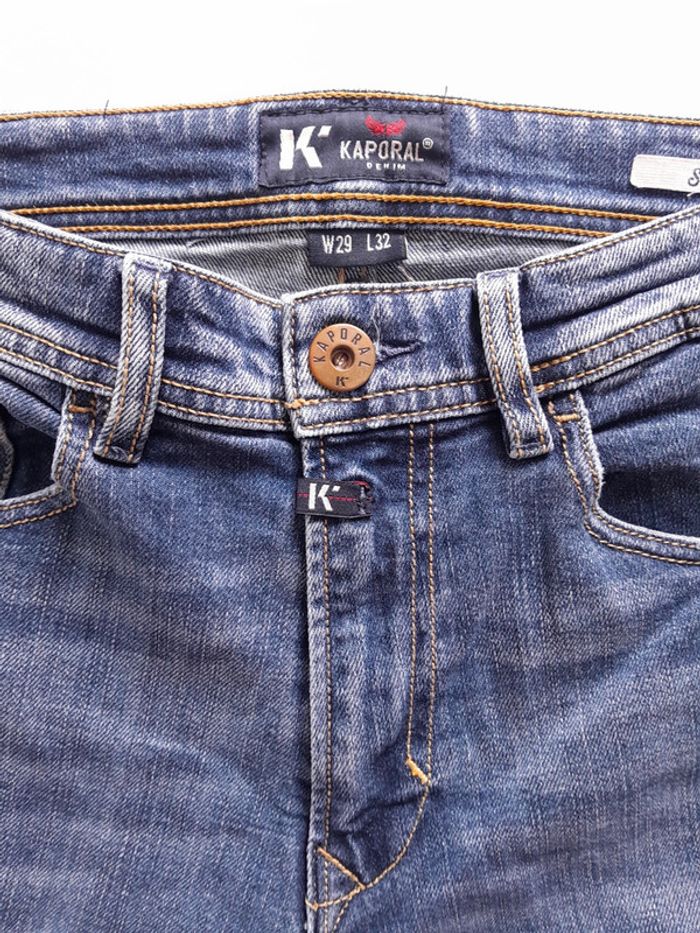 Jean slim taille haute Kaporal 29/32 - photo numéro 3