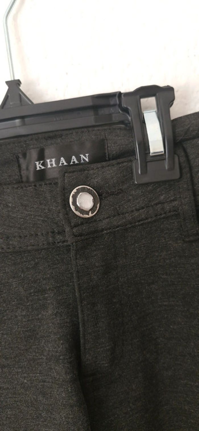 🤎 Jegging gris pour femme taille M - photo numéro 5