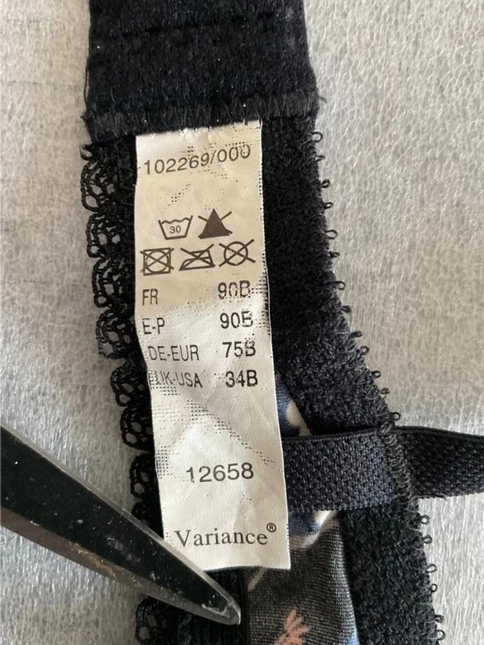 Soutien-gorge noir Variance - photo numéro 9