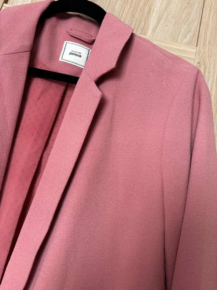 Blazer vieux rose PIMKIE t.xl - photo numéro 2