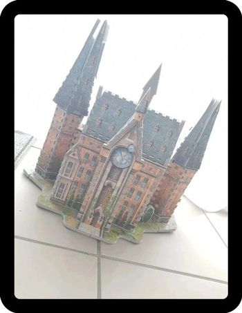 Tour de l horloge harry potter 3D