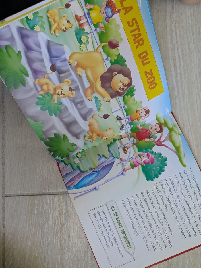 Livre loumba le lion les animaux du zoo - photo numéro 2