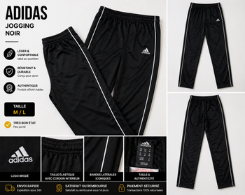 Lot de jogging (adidas + sergio Tacchini) 