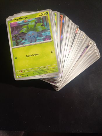Lot complet cartes POKEMON Co, Unco et Holo ME02