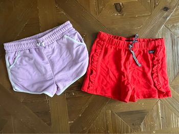 2 shorts fille 7 ans