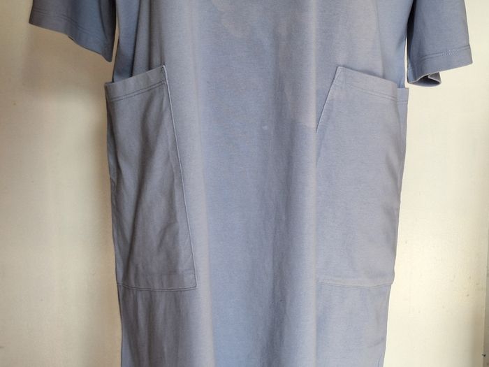 Chemise de nuit bleue à manches courtes Stitch - photo numéro 3