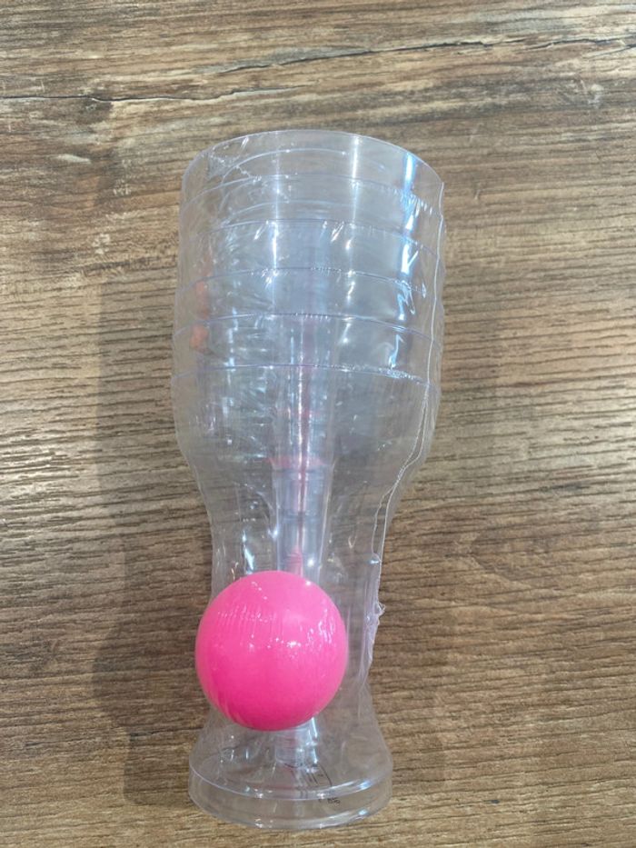 Jeu de 6 coupes et 1 balle - photo numéro 2