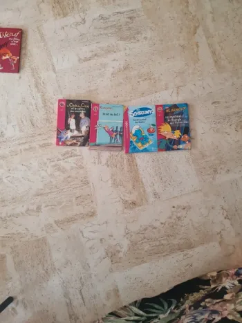 Lot de 4 livres Bibliothèques Rose