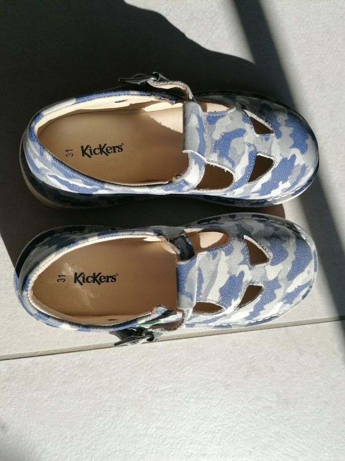 Très jolies 💜 sandales 'Kickers' - photo numéro 8