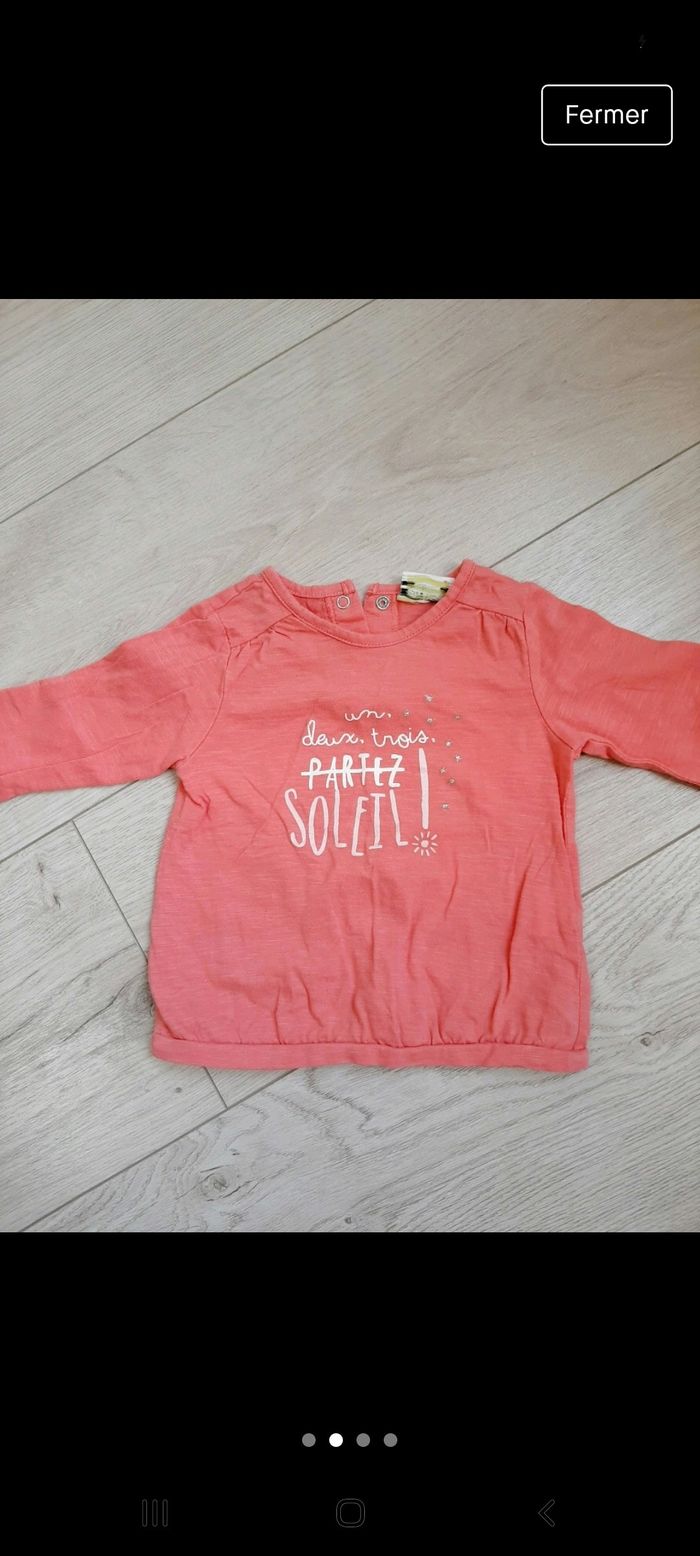 Lot 4 maillots 6 mois - photo numéro 2