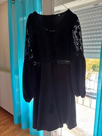 Robe noire taille l