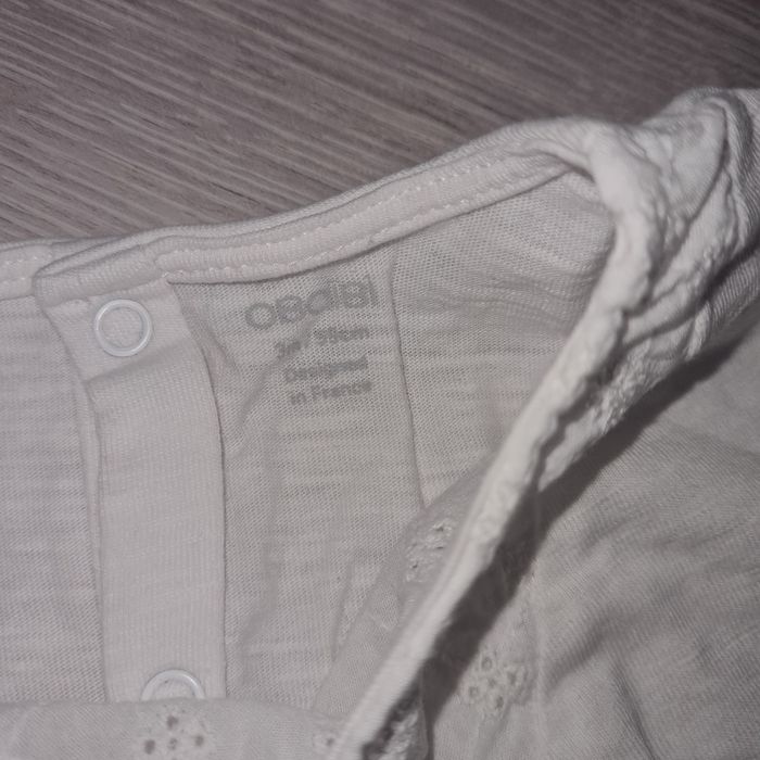 T-shirt manches courtes 3 mois obaibi - photo numéro 3