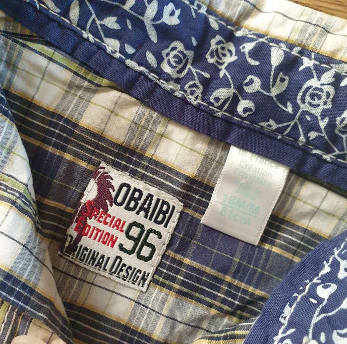 💚 Chemise ML 18 mois Obaïbi #emyfleury_18moisgarçon - photo numéro 2