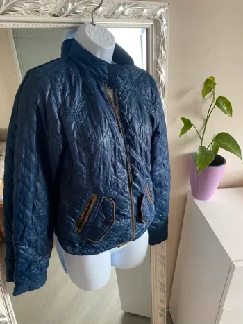 Veste bleu marine stradivarius