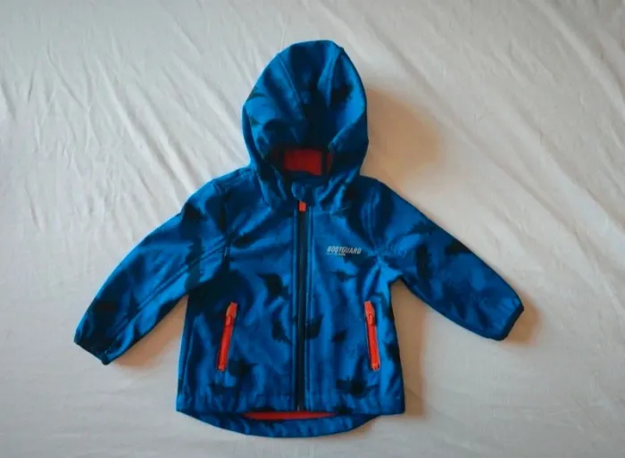Magnifique veste imperméable doublée polaire dinosaure 12 mois