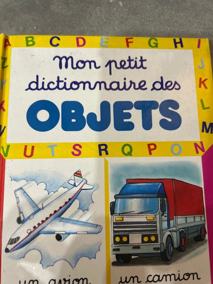 Mon petit dictionnaire des objets livre pour apprendre à lire - photo numéro 3