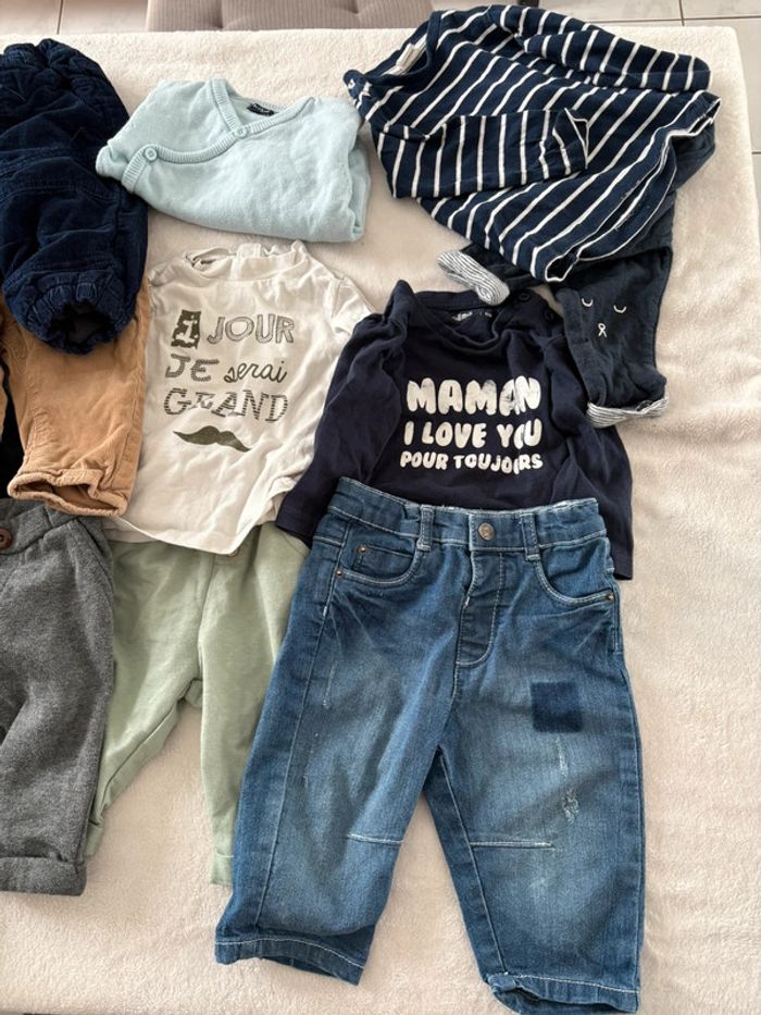 Lot 6 mois bébé garçon, Kiabi, Gémo, Tape à l'œil, etc. - photo numéro 2