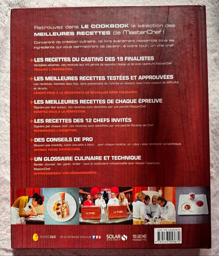 Livre de cuisine masterchef - photo numéro 2