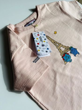 T-shirt Madame Monsieur Petit Bateau 4 ans