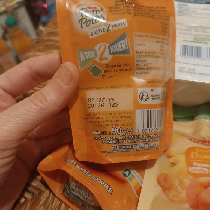 Lot de compotes st Mamet et pom potes - photo numéro 4