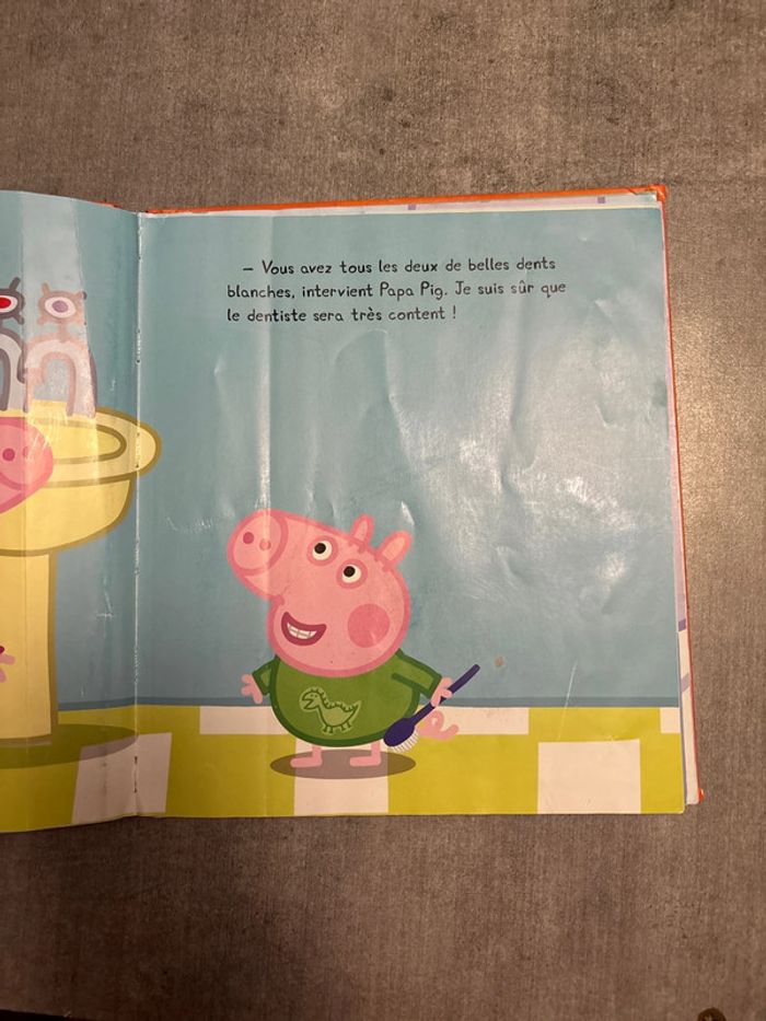 Livre Peppa Pig, Peppa va chez le dentiste - photo numéro 4