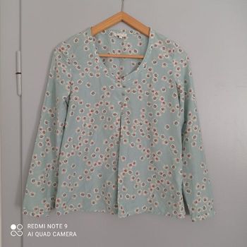 Blouse bleu clair t36