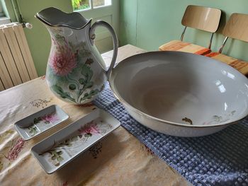 Ensemble toilette vintage 