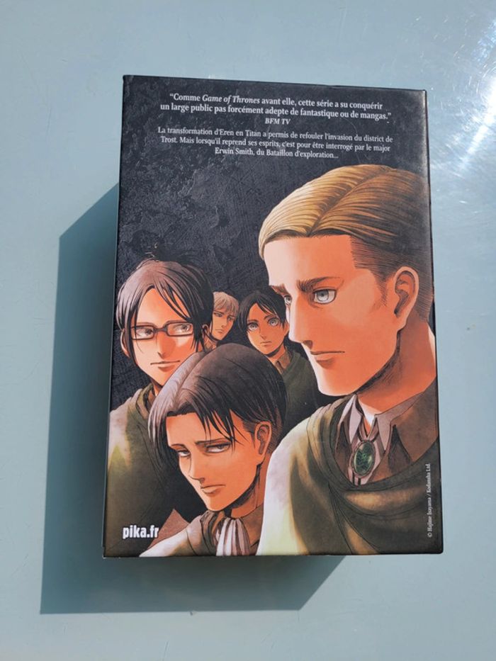 3 coffret Pika Édition : L'attaque des titans tomes 1 à 12 - photo numéro 12