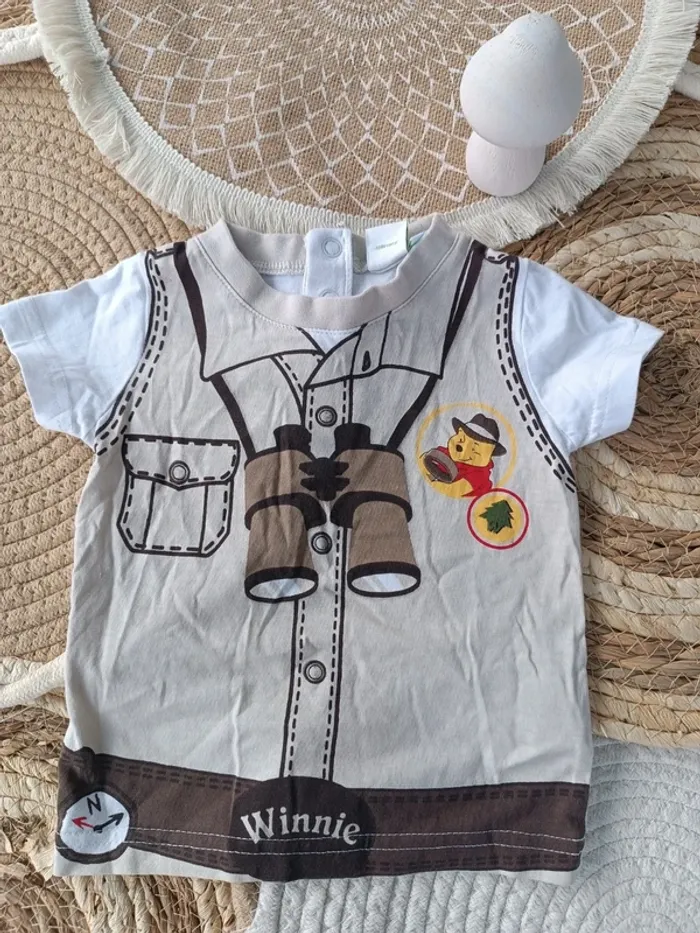 Tee shirt Disney bébé 6 mois