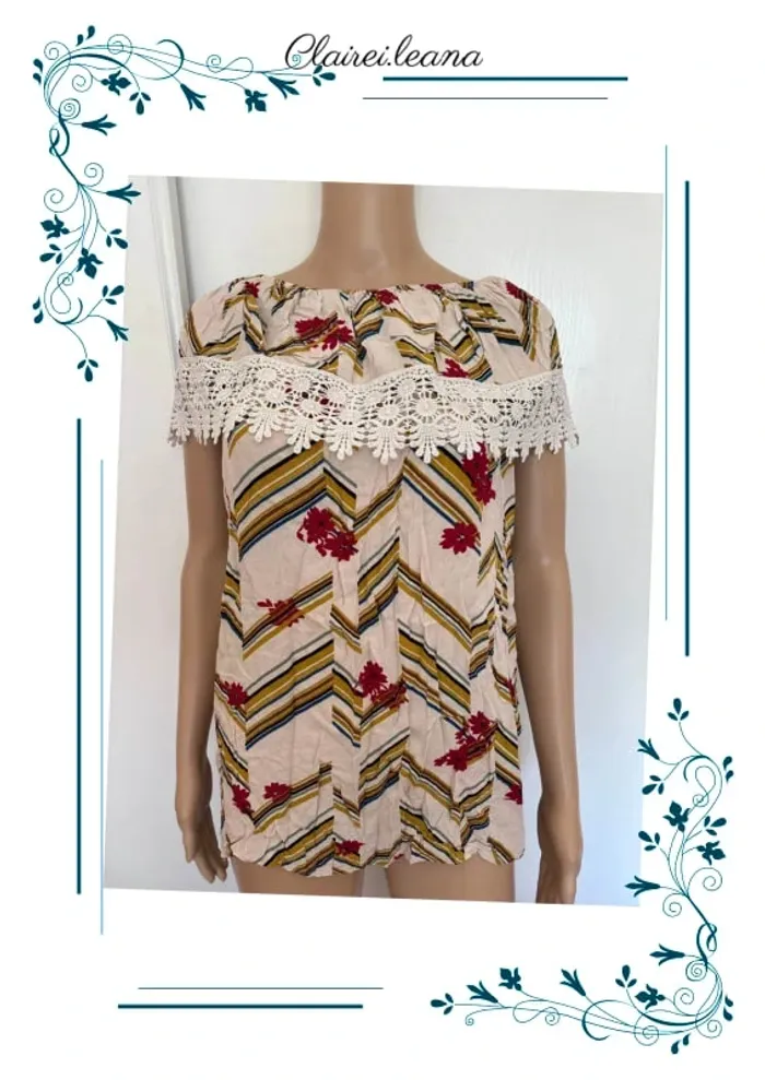 🛑robe/T.shirt🛑T.36/38 - photo numéro 2