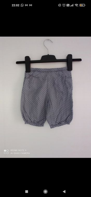 Short bout'chou 3 mois