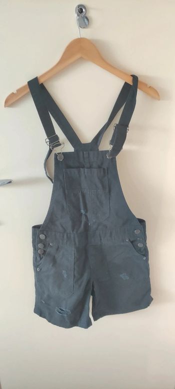 Combinaison short Salopette en jean Taille 34 Camaïeu