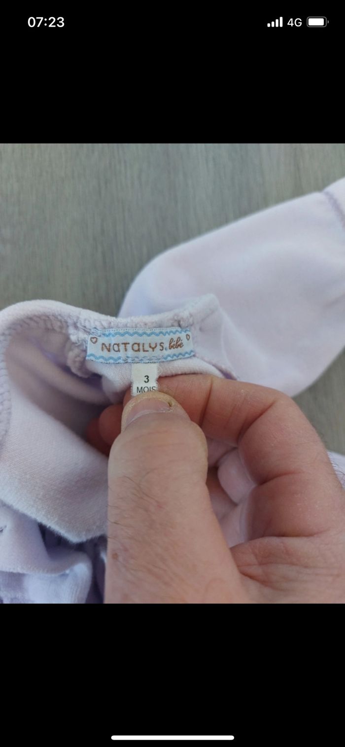 Robe Natalys taille 3 mois - photo numéro 3