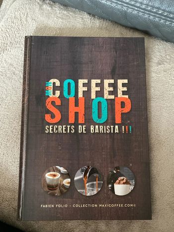Livre Secrets de Barista café neuf
