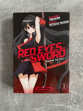 Manga red eyes sword tome 1 en version française.