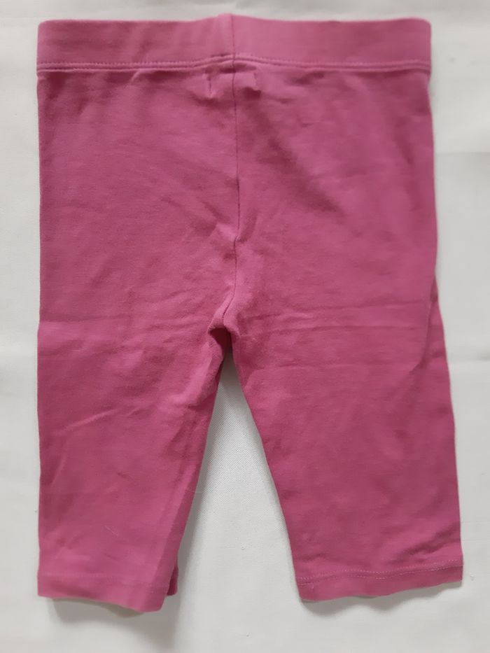 short cycliste / bermuda fille prune - obaïbi - 24 mois - photo numéro 4