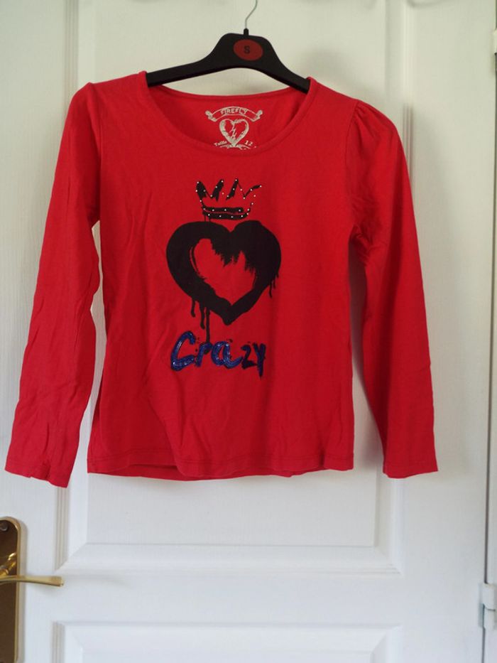 tee-shirt fille 12 ans