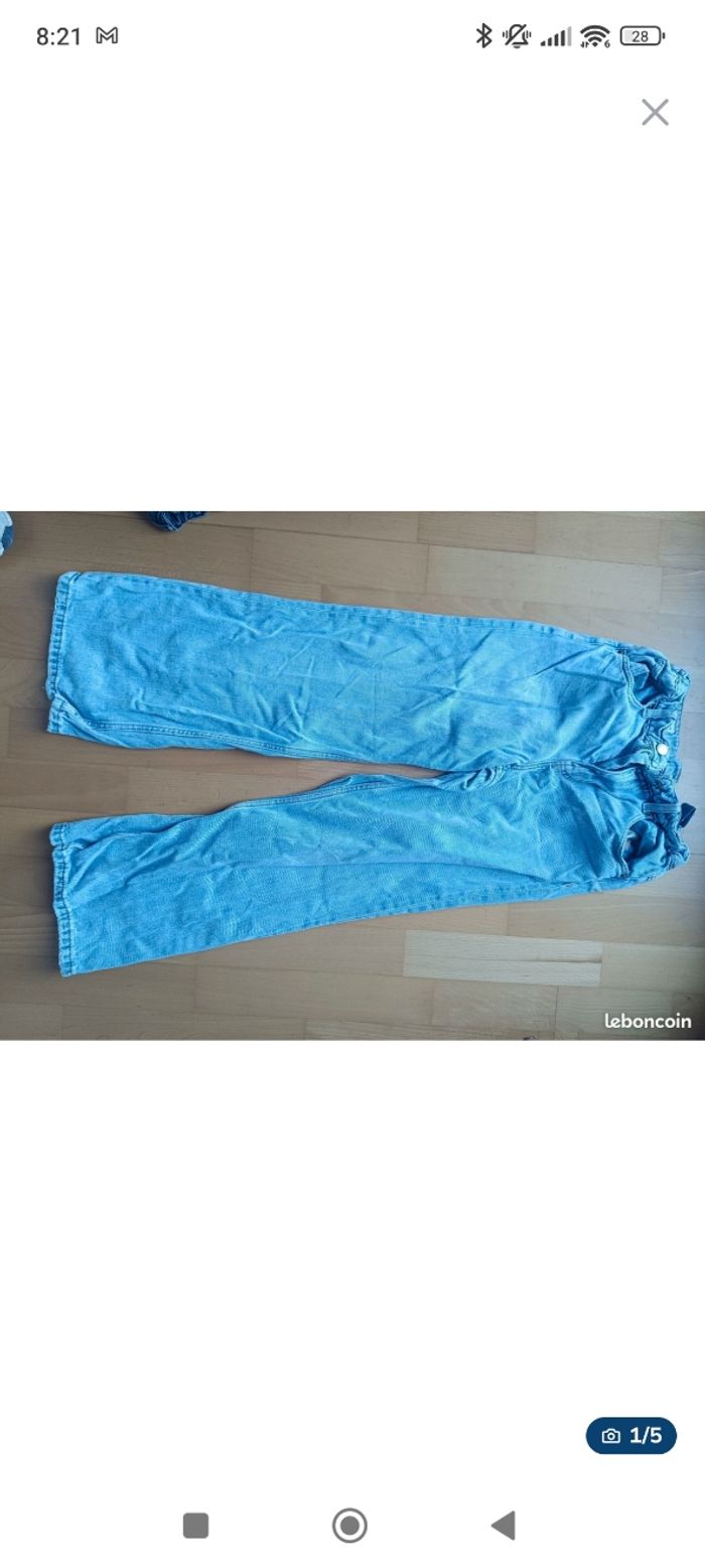 Lot jeans fille 11/12 ans