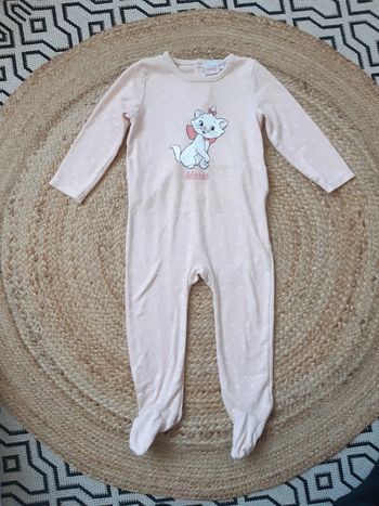 Pyjama fin 1 pièce Marie Disney 18 mois