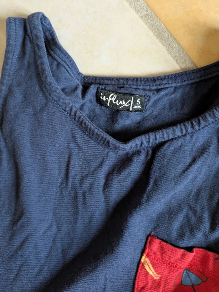 Robe vacances été fille 5 ans influx bon état - photo numéro 3