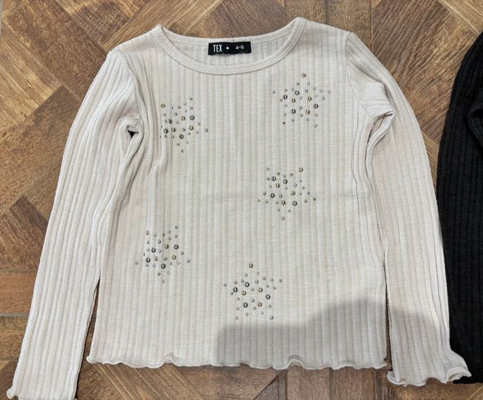 Lot hauts strass jumelles 4/5ans - photo numéro 2