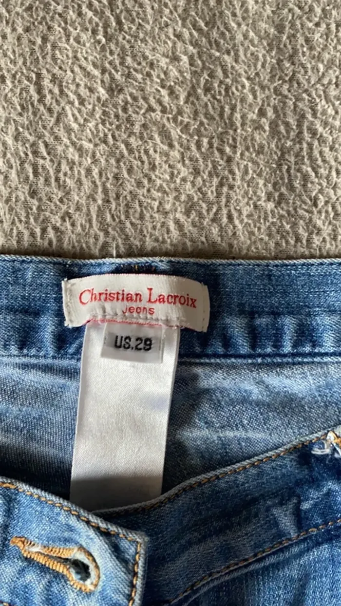 Jeans Christian Lacroix - photo numéro 3