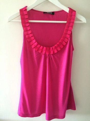 haut fuchsia Morgan neuf taille S