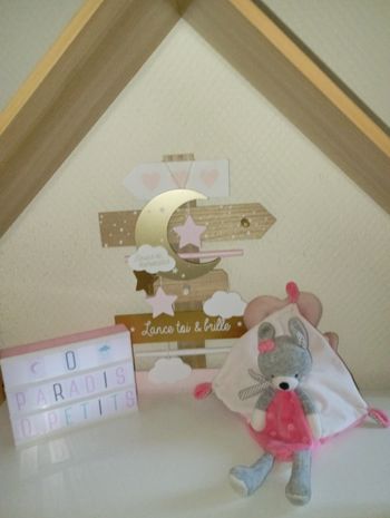 Doudou loup / lapin tex baby 