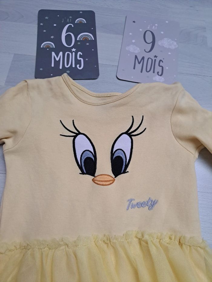 Pyjama looney tunes 6-9 mois / 74 cm - photo numéro 2