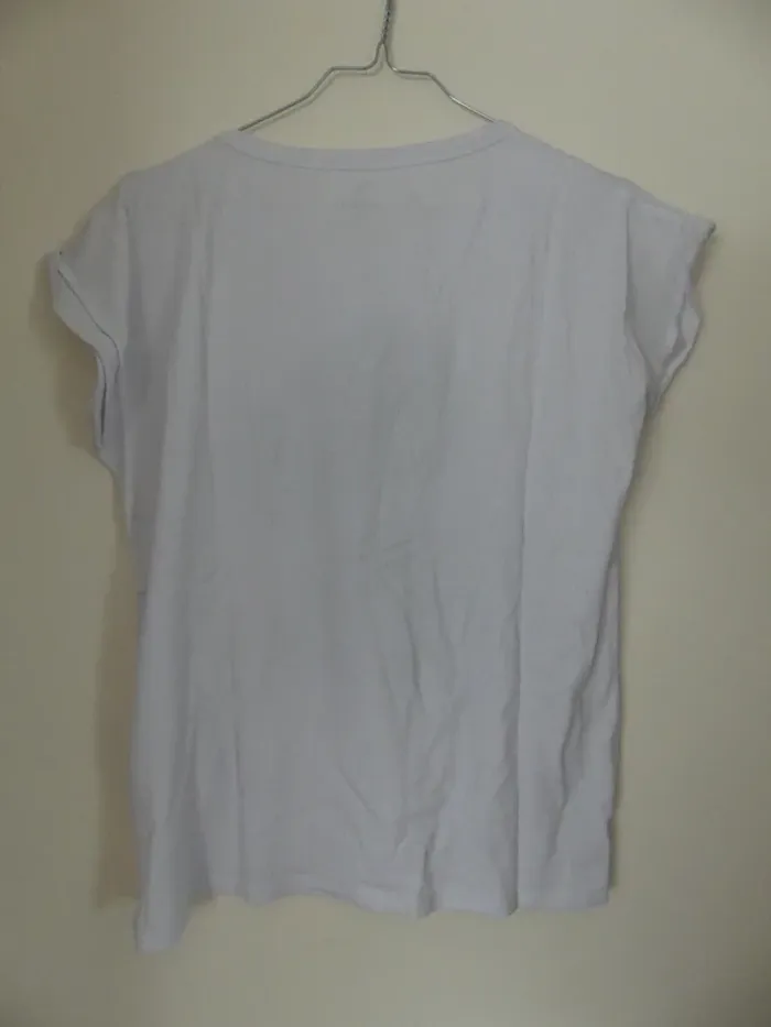 t-shirt blanc avec dessin - photo numéro 4