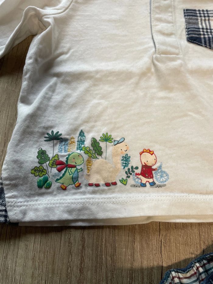 Ensemble 9 mois garçon sergent major - photo numéro 4